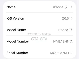 New Apple iPhone 16 128 GB Pink