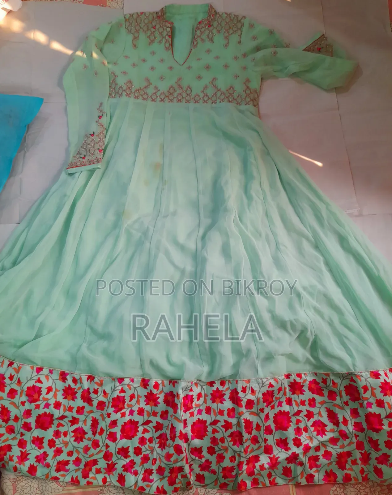 Long Gown Three Piece