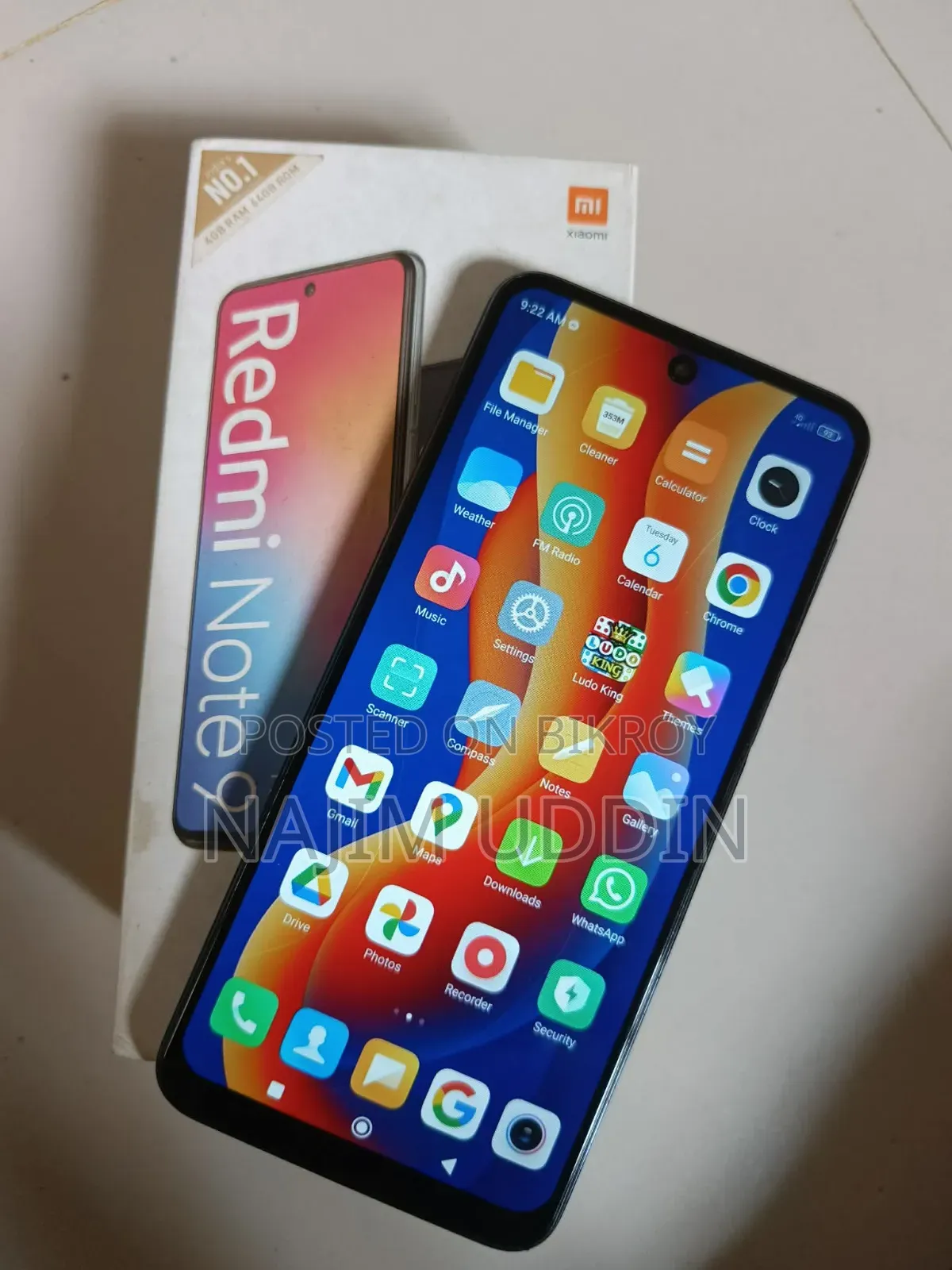 Xiaomi Redmi Note 9 Pro 64 GB Red