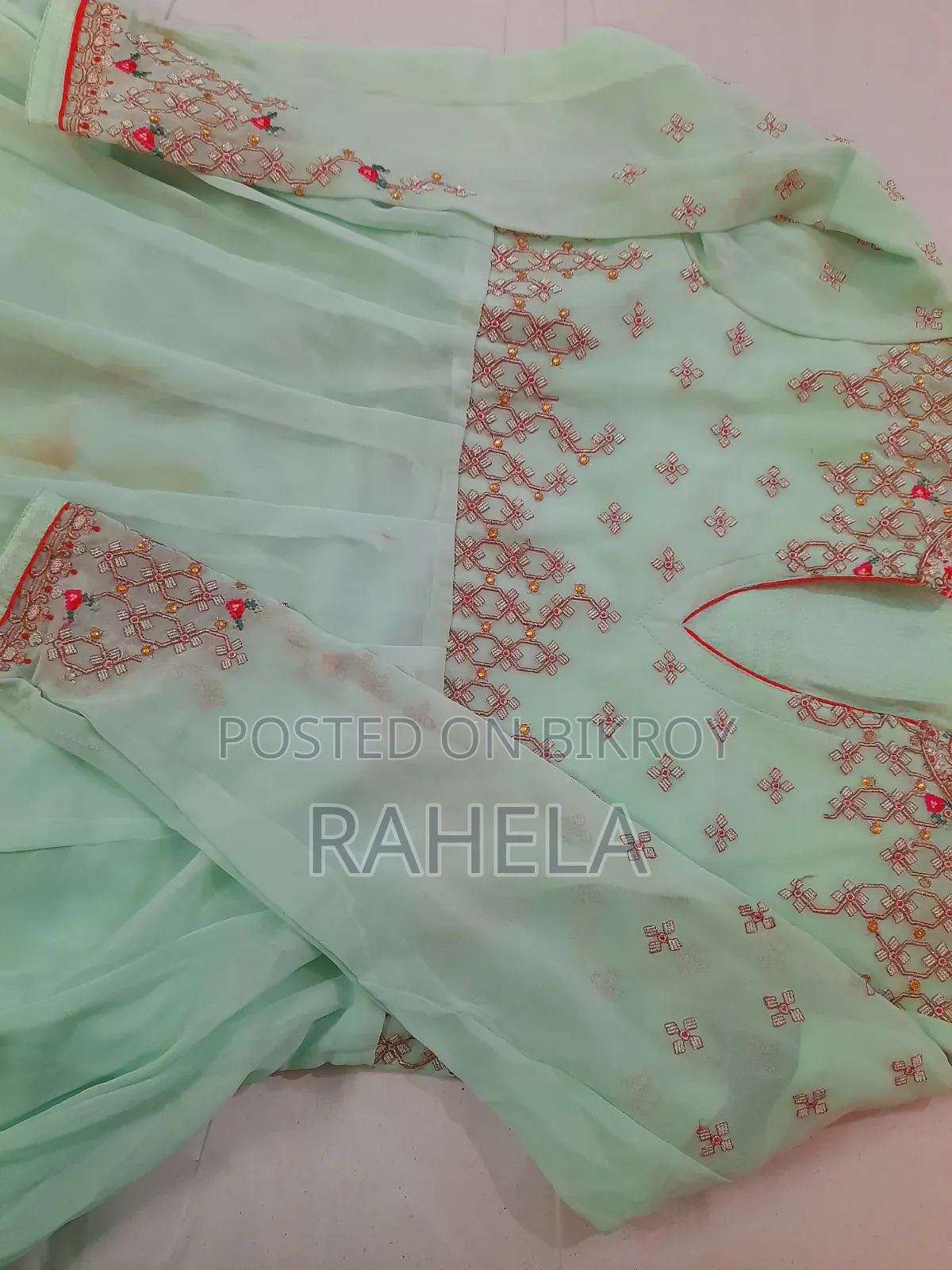 Long Gown Three Piece