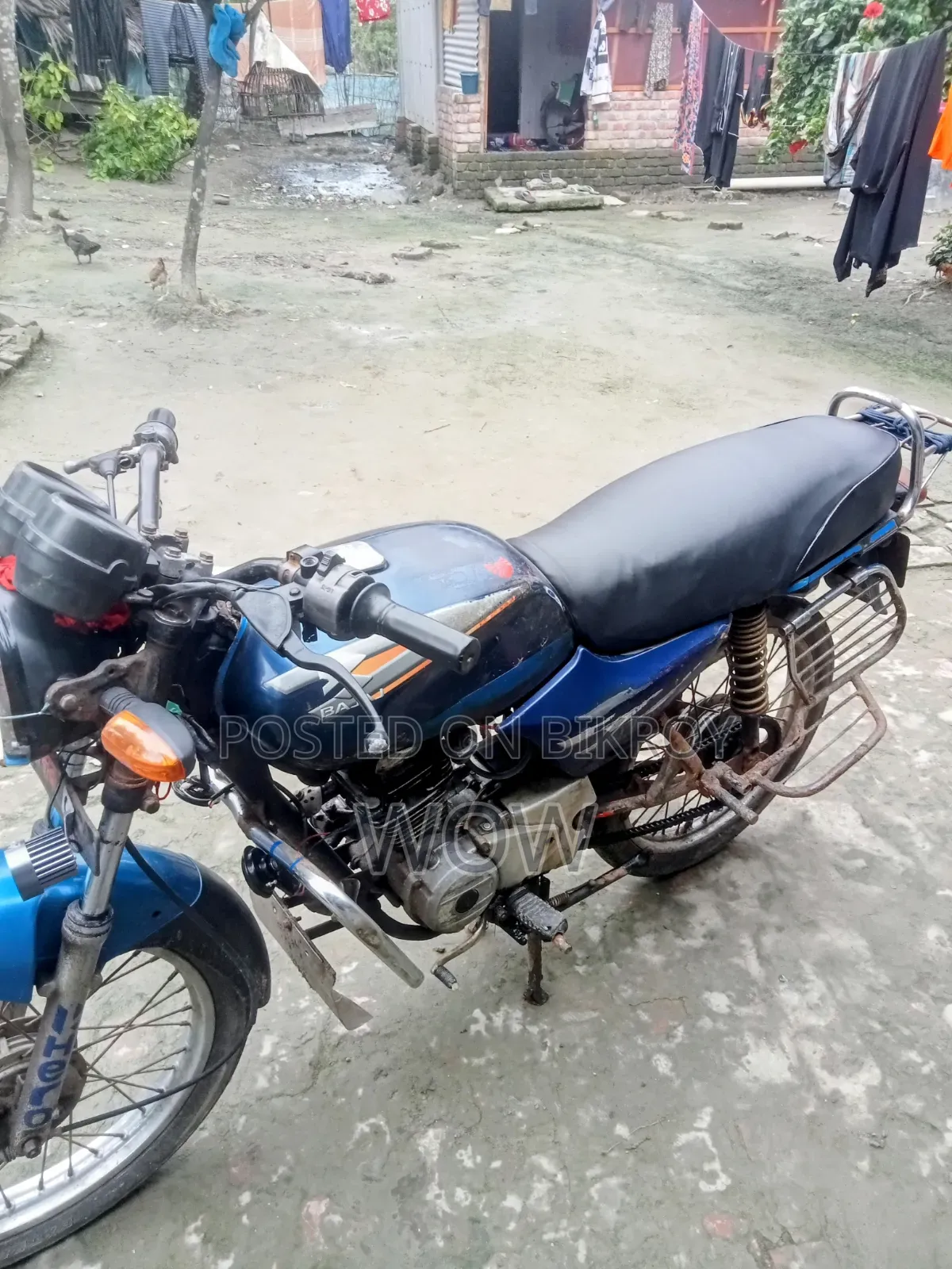 Bajaj Boxer 100 2017 Blue