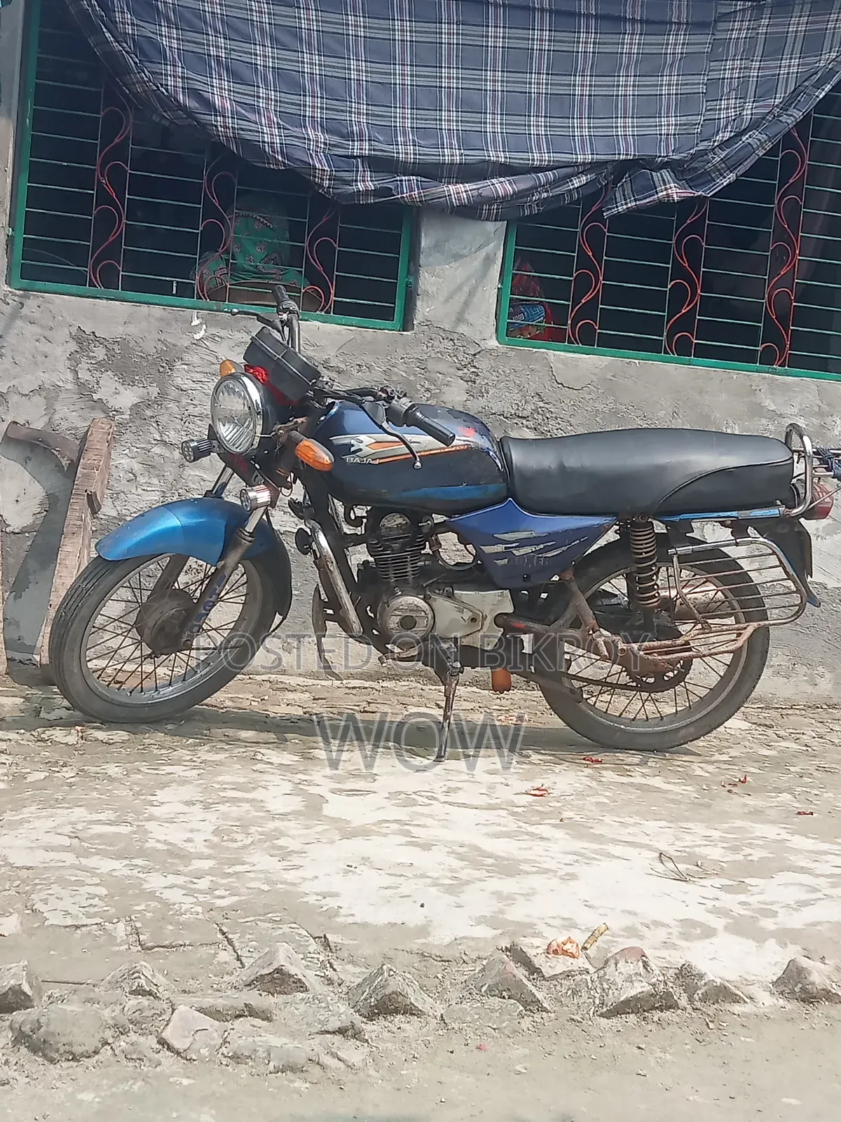 Bajaj Boxer 100 2017 Blue