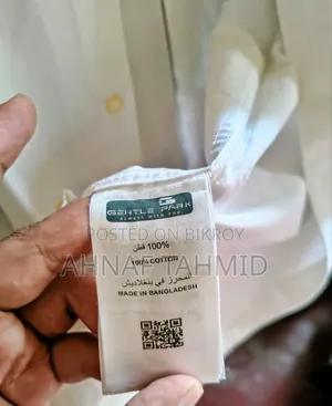 Gentle Park Casual 100% Cotton Shirt