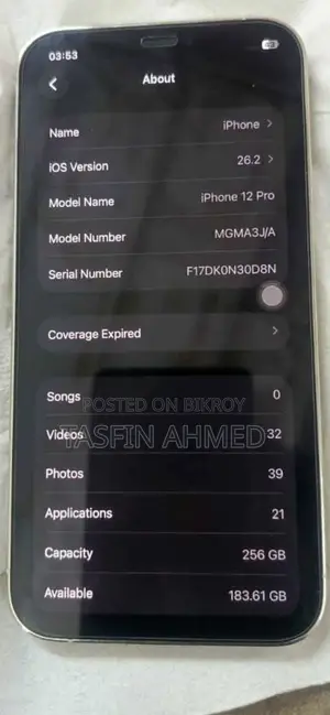 Apple iPhone 12 Pro 256 GB White