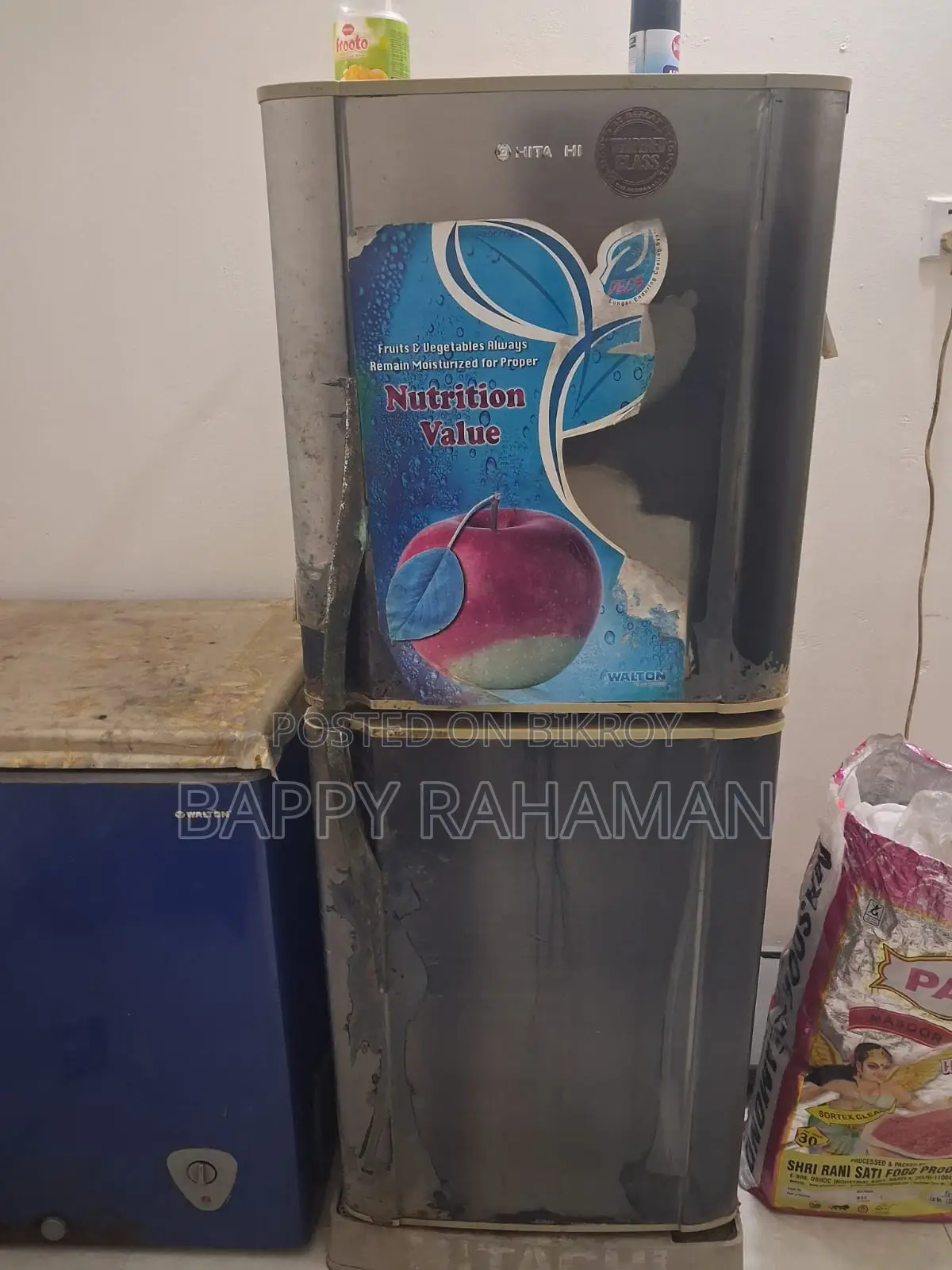 হিটাচি ফ্রিজ এবং ওয়ালটন ফ্রিজ