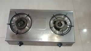 Royal Nova Double Burner Stainless Steel Gas Stove