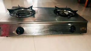 Royal Nova Double Burner Stainless Steel Gas Stove