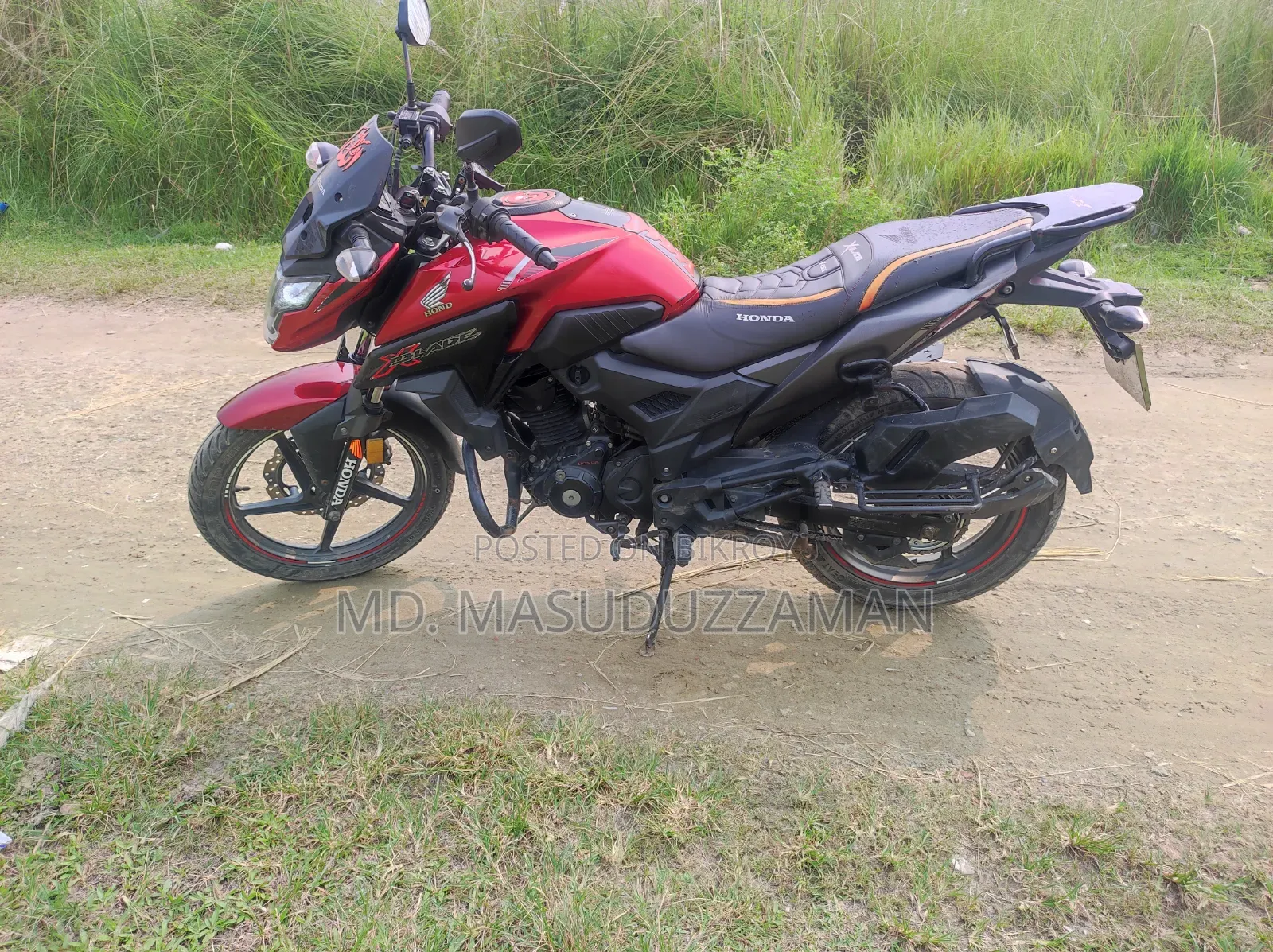 Honda X-Blade 160 2020 Red