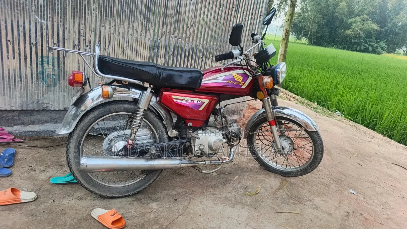 Zongshen ED 80 2015 Red