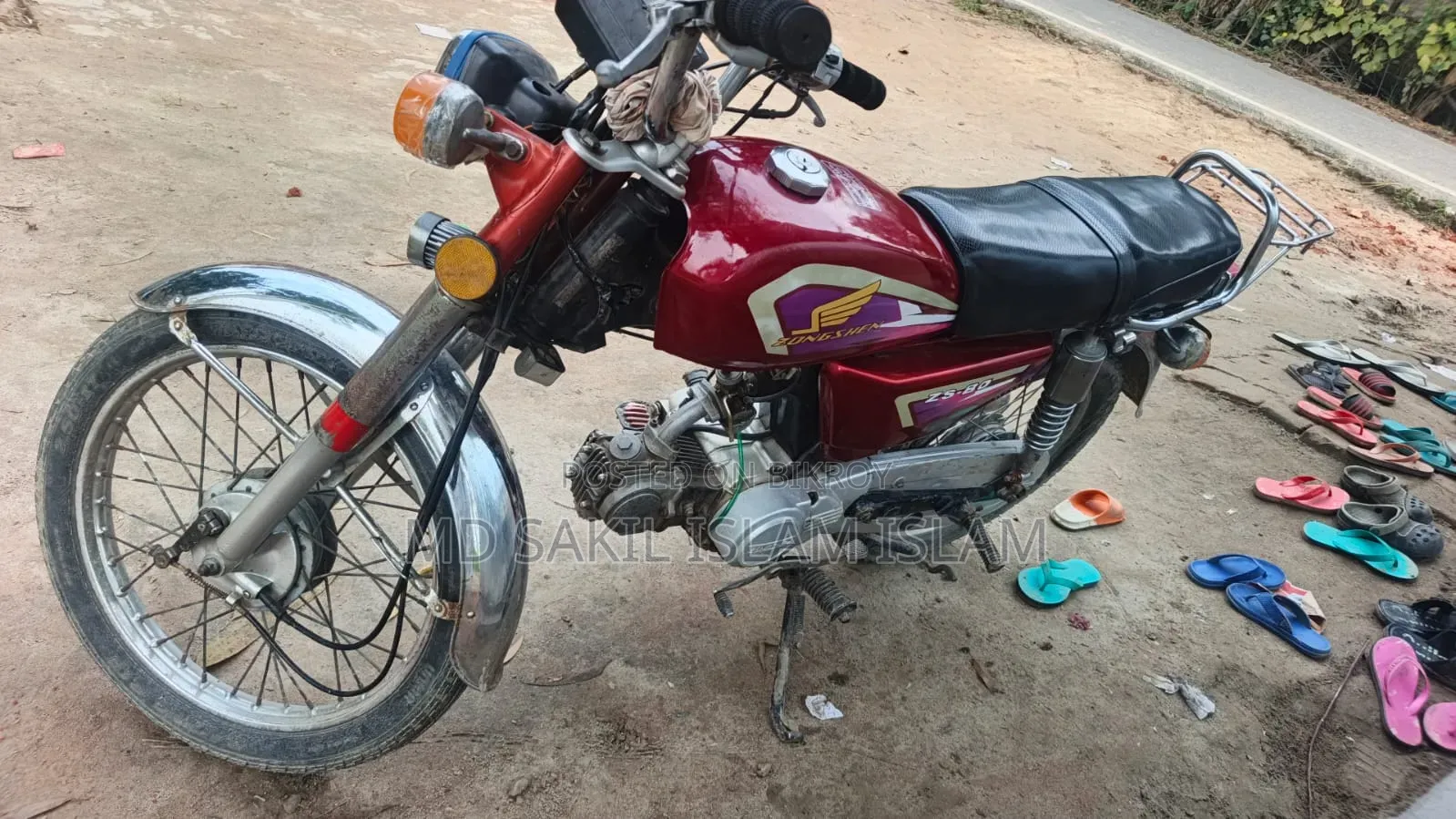 Zongshen ED 80 2015 Red