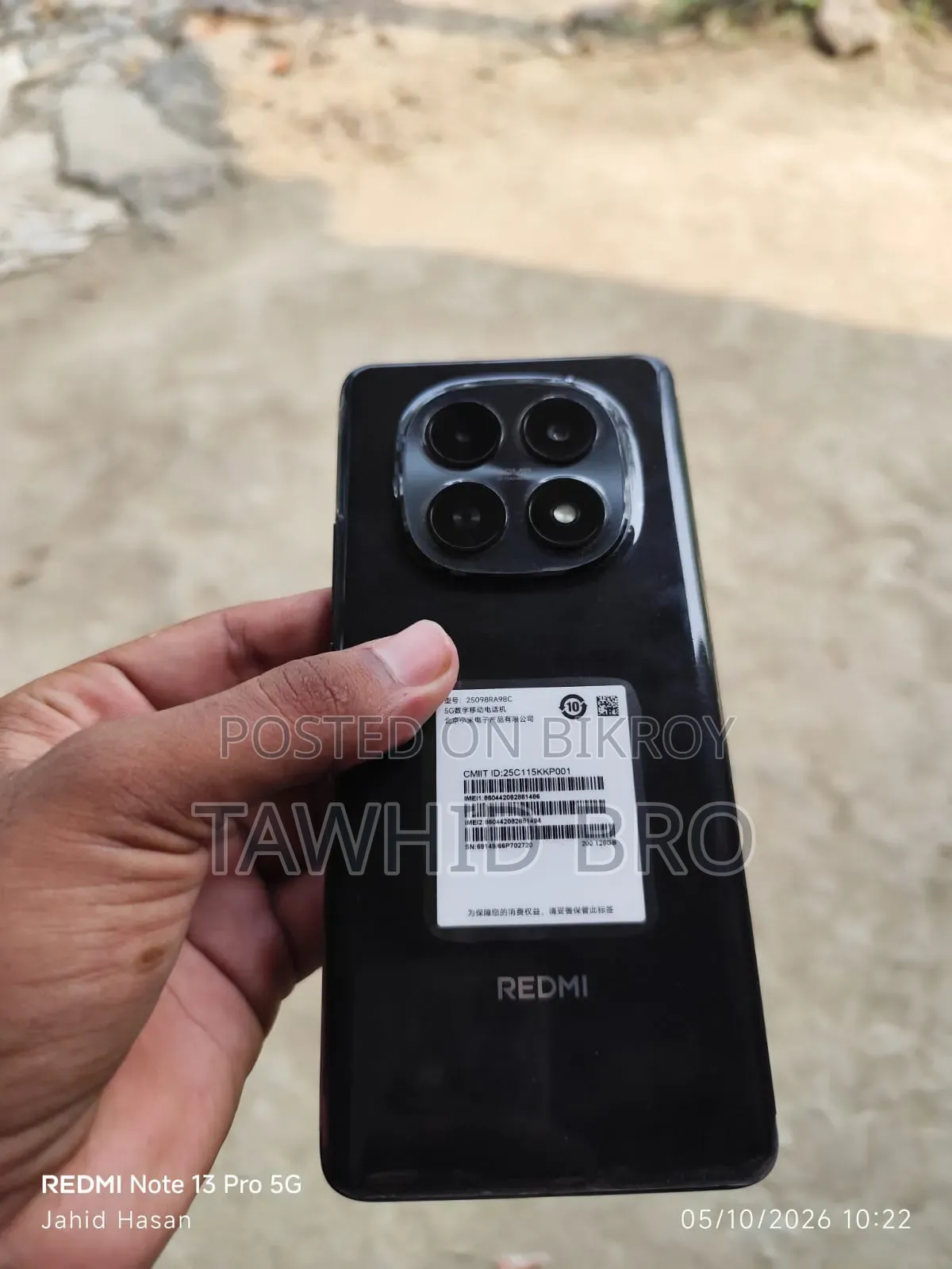 Xiaomi Redmi Note 15 128 GB Black