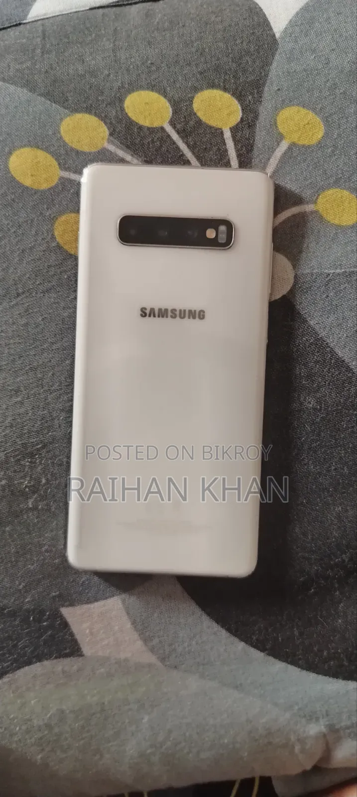 স্যামসাং গ্যালাক্সি এস১০ প্লাস ১ টিবি সাদা