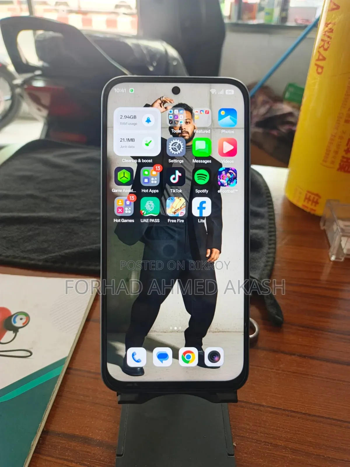 New Oppo A6x 128 GB Blue