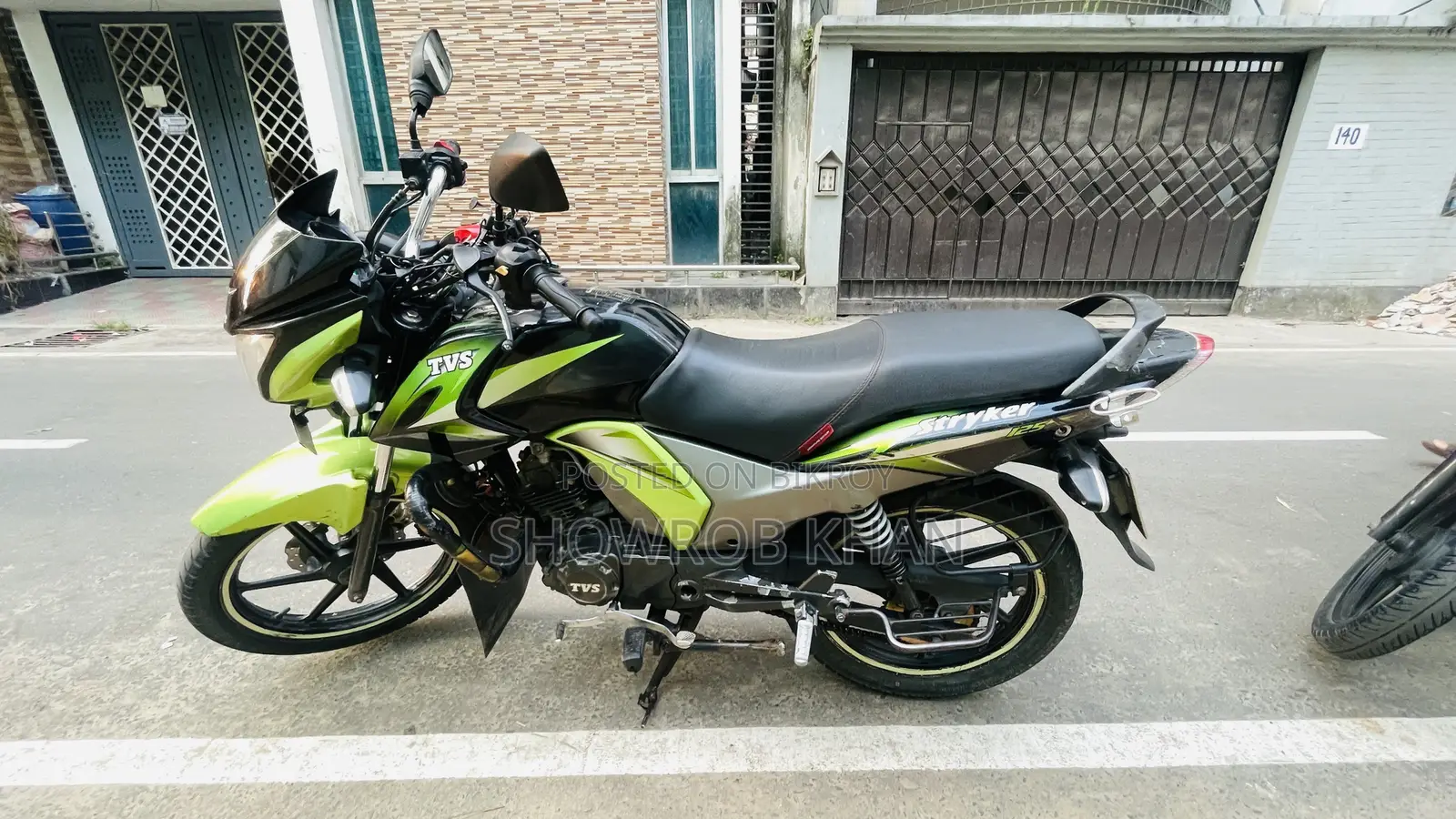 TVS Stryker 125 2019 Green