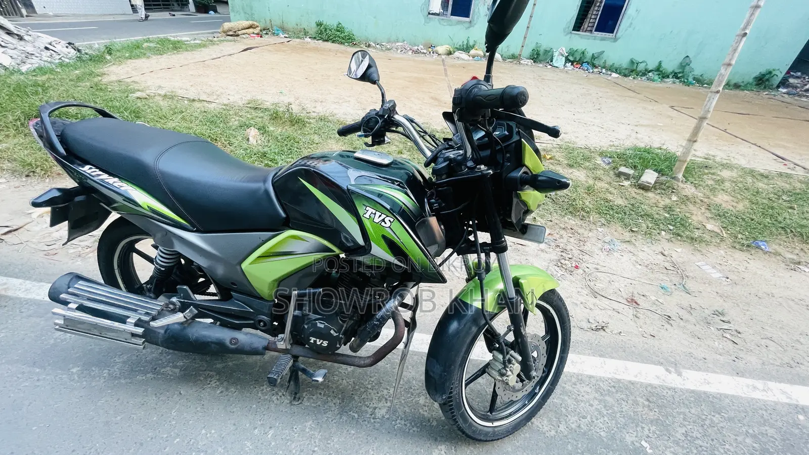 TVS Stryker 125 2019 Green