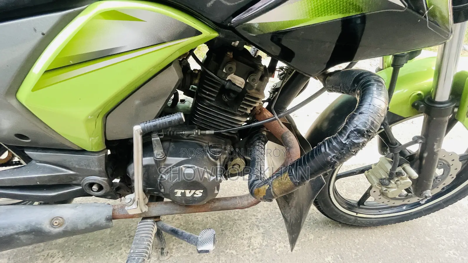TVS Stryker 125 2019 Green