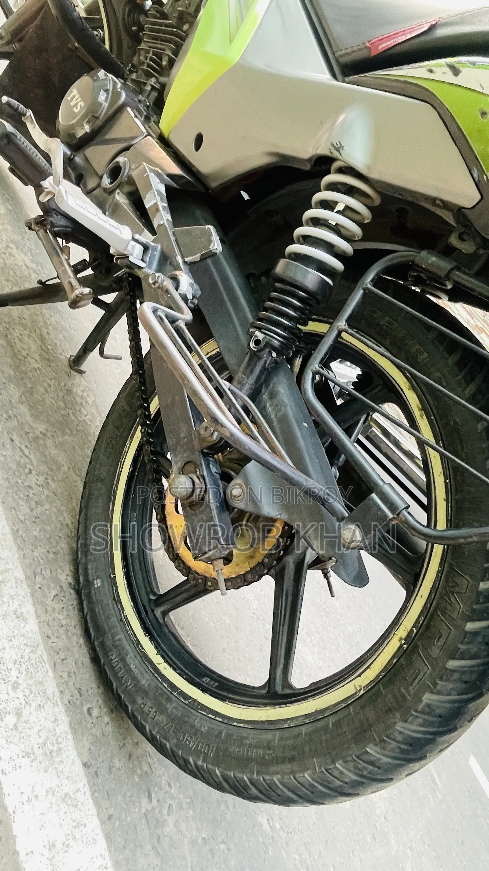 TVS Stryker 125 2019 Green