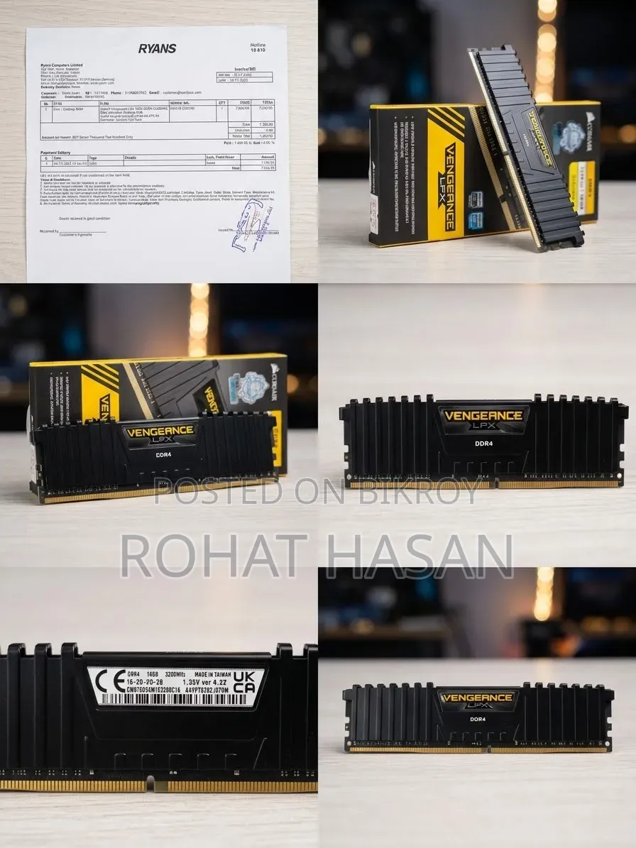 Corsair Vengeance LPX 16GB DDR4 3200MHz RAM | Lifetime Warranty