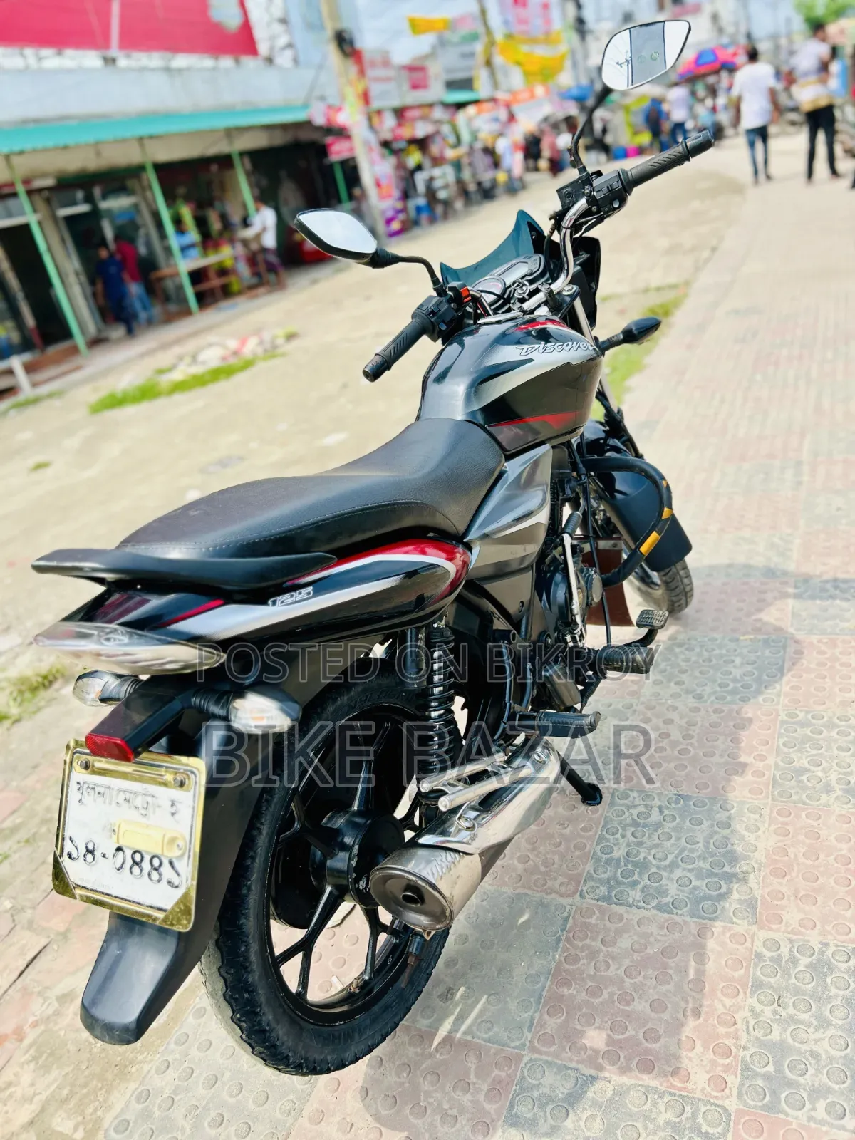 বাজাজ ডিসকভার ১১০ ২০২০ কালো