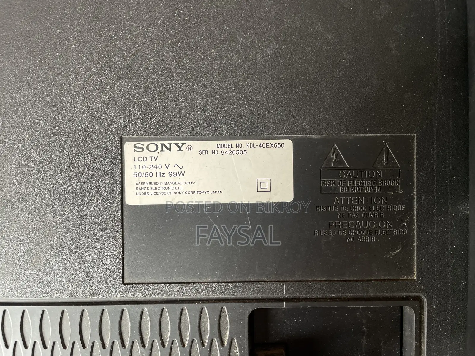 Sony BRAVIA 40 Inch Full HD TV – Smart Features Added