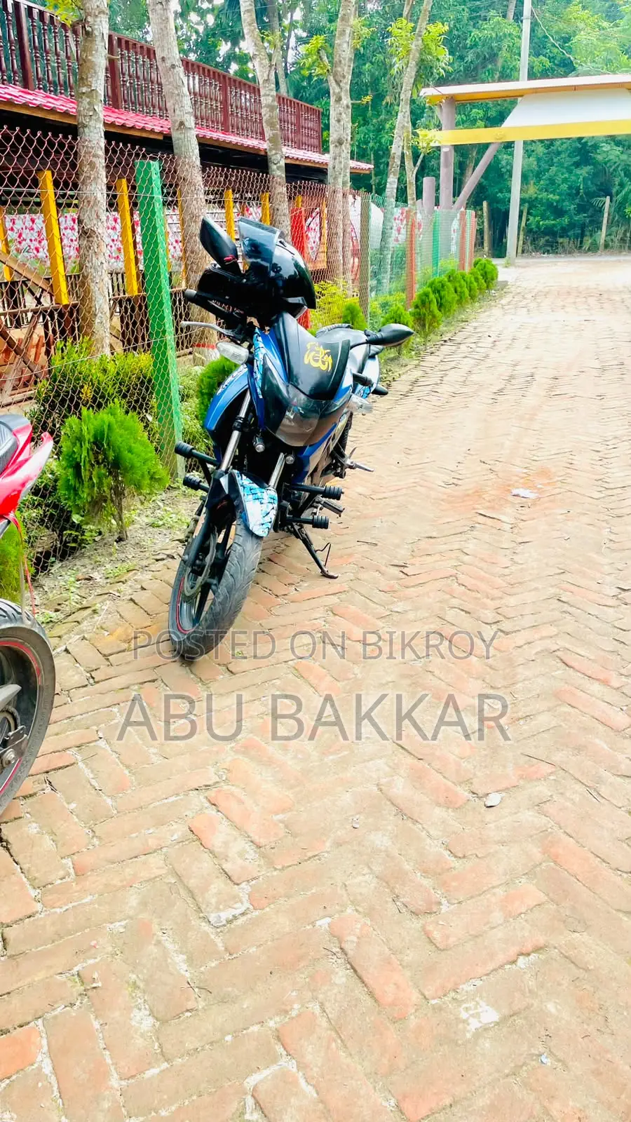 টিভিএস অ্যাপাচি আরটিআর ১৬০ টুভি ২০১৮ ব্লু