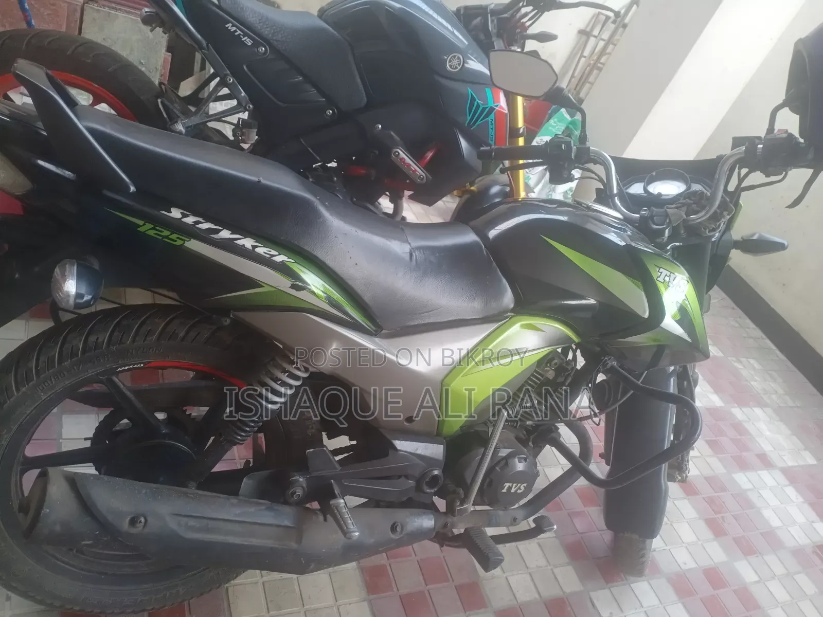 TVS Stryker 125 2020 Green