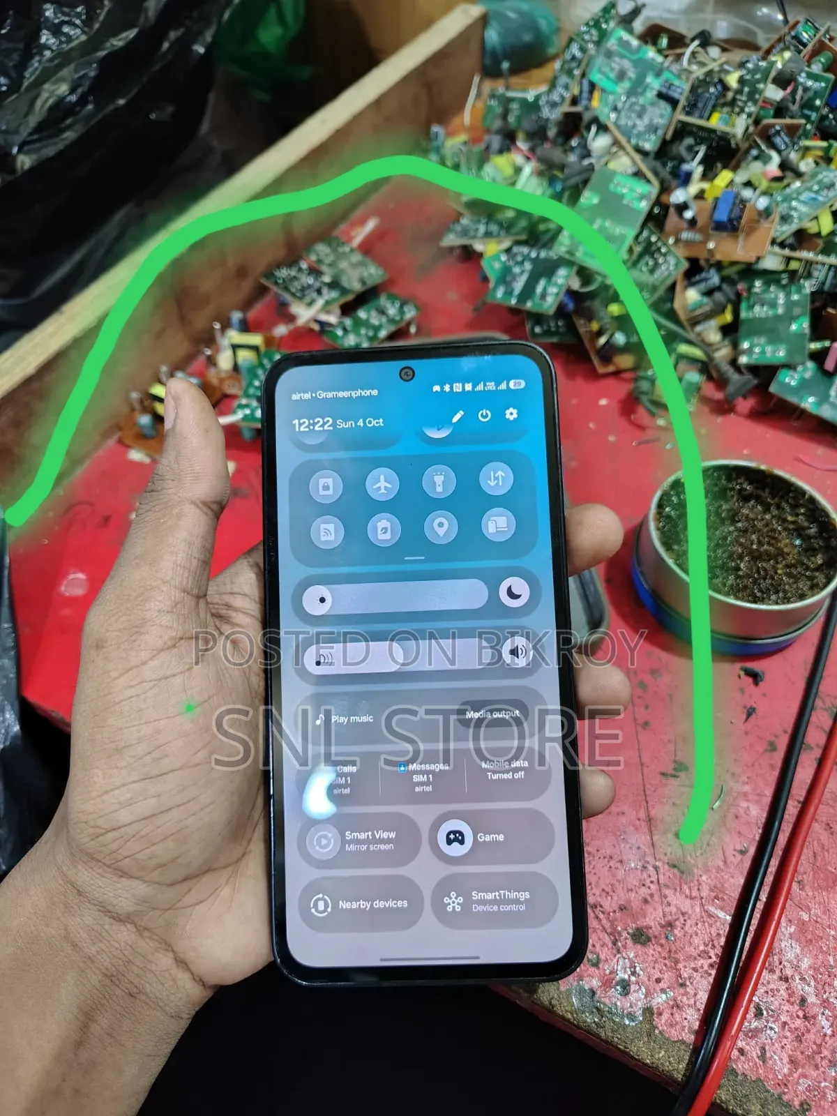 স্যামসাং গ্যালাক্সি এম৩৫ ১২৮ জিবি নীল
