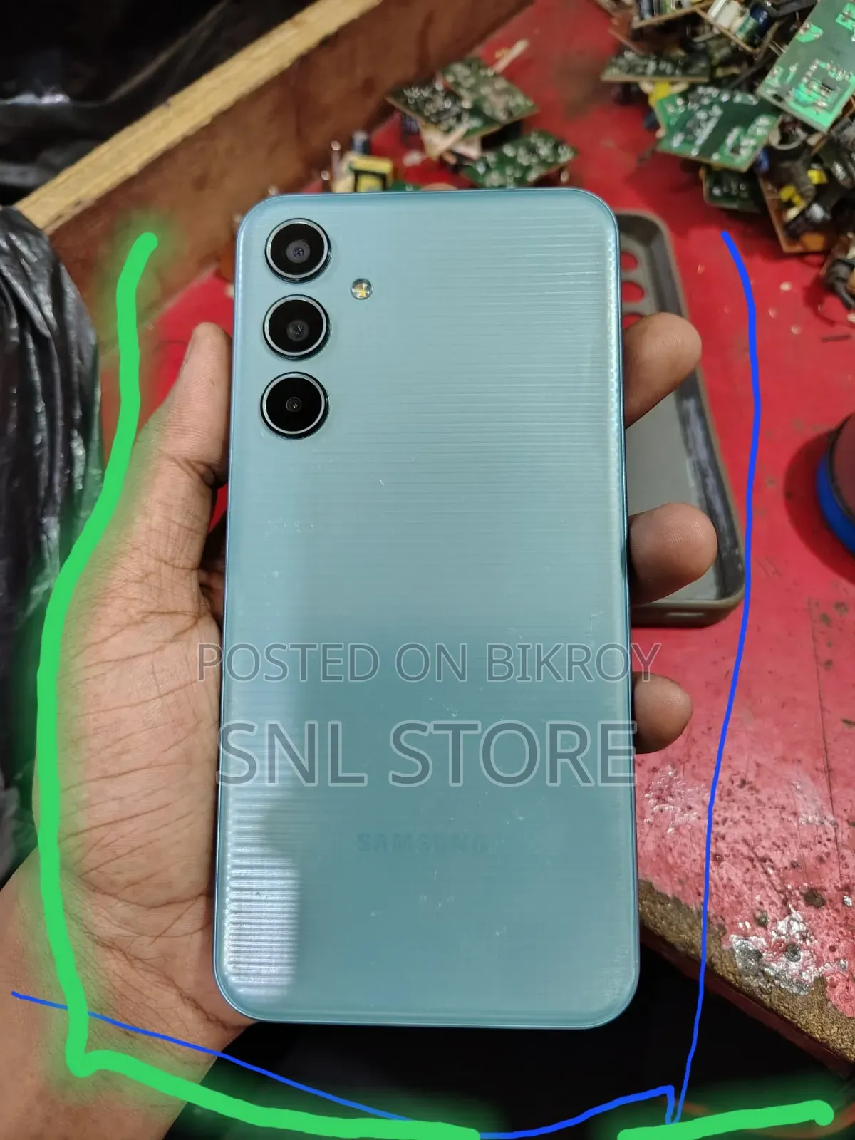 স্যামসাং গ্যালাক্সি এম৩৫ ১২৮ জিবি নীল