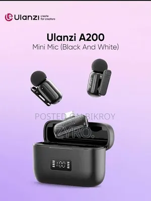 Ulanzi A200 Wireless Lavalier Microphone