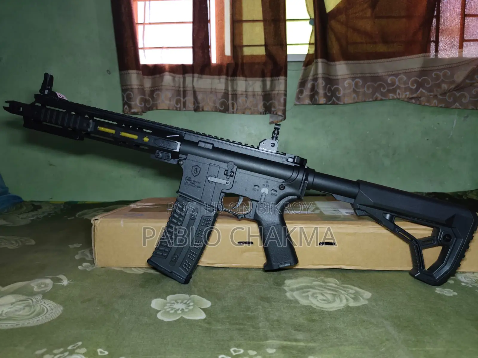 Tianjiang F4 Fifth-Generation Genuine Gold-Tooth Electric Toy Gun M41