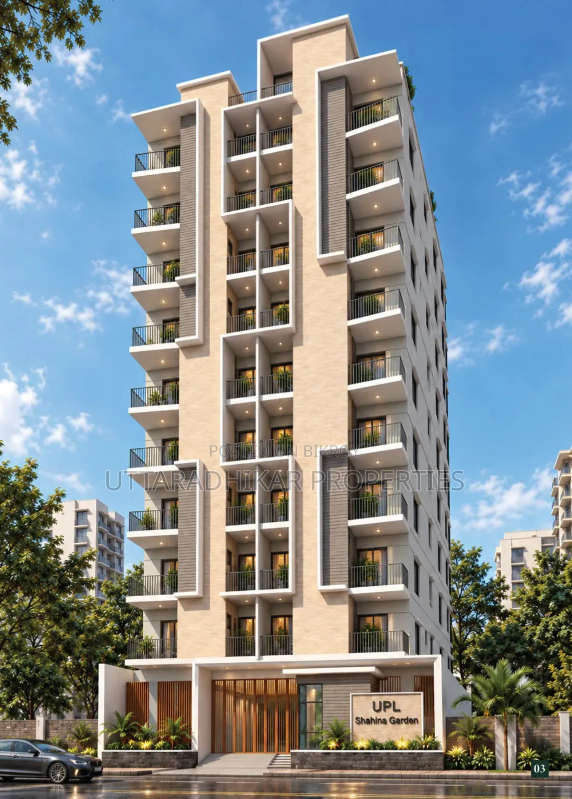 3 Bedroom Apartment in Upl Shahina Garden, Mirpur for sale