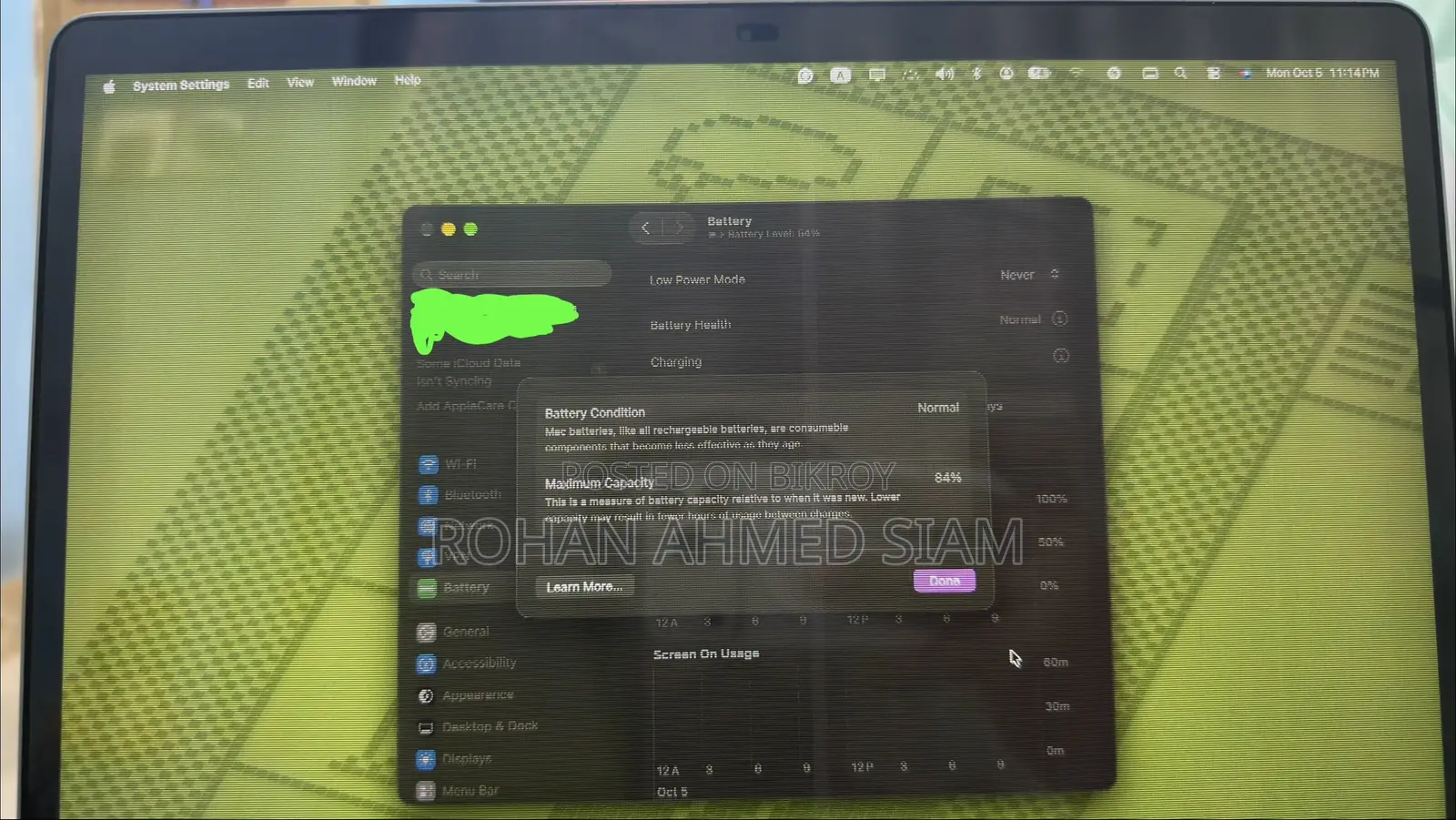 Laptop Apple MacBook Air 2020 M1 8GB Apple M1 SSD 256GB