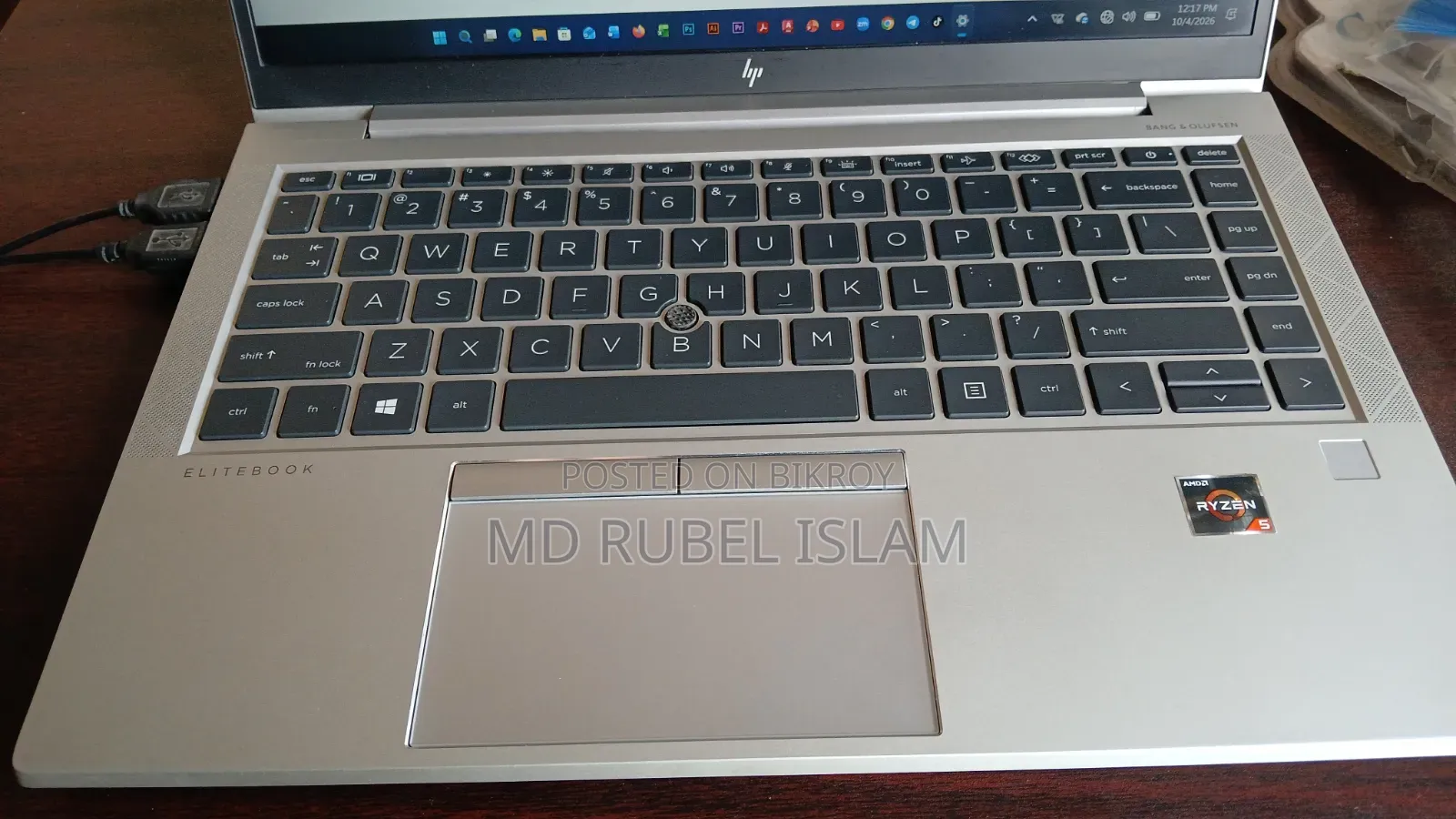 Laptop HP EliteBook 845 G7 16GB AMD Ryzen 5 SSD 512GB
