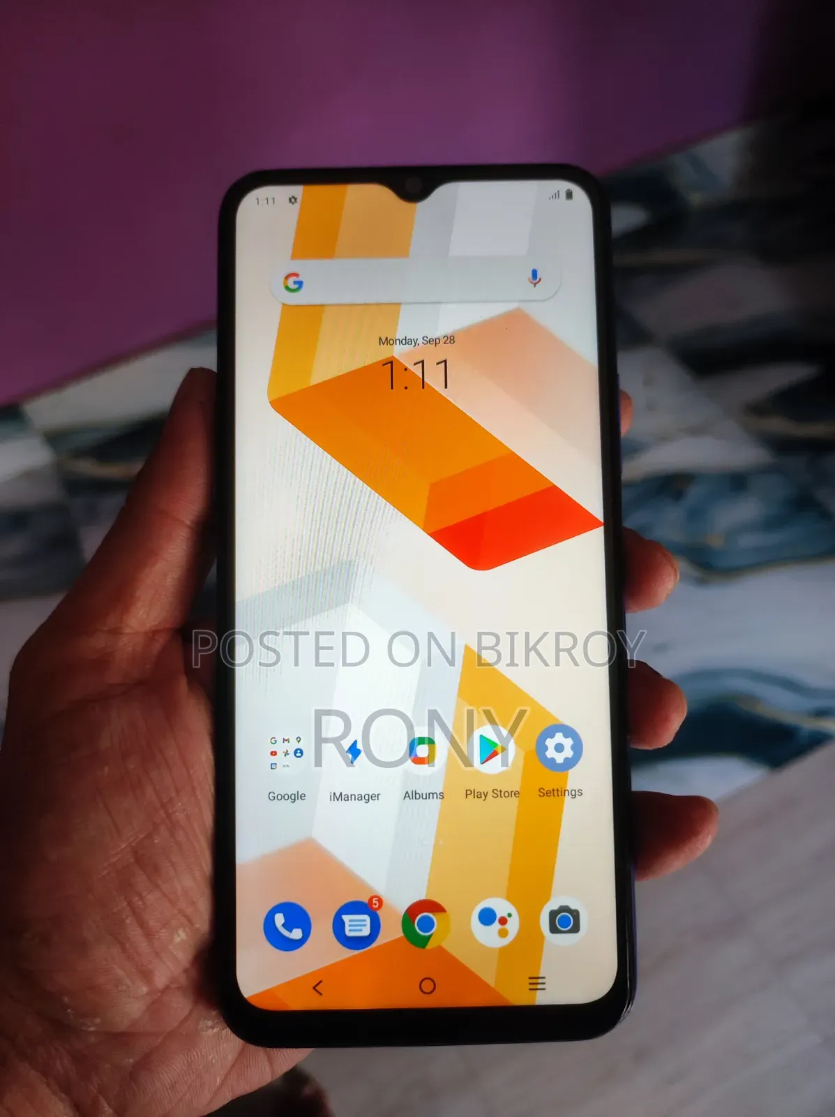Vivo Y21 64 GB Blue