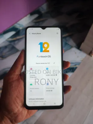 Vivo Y21 64 GB Blue