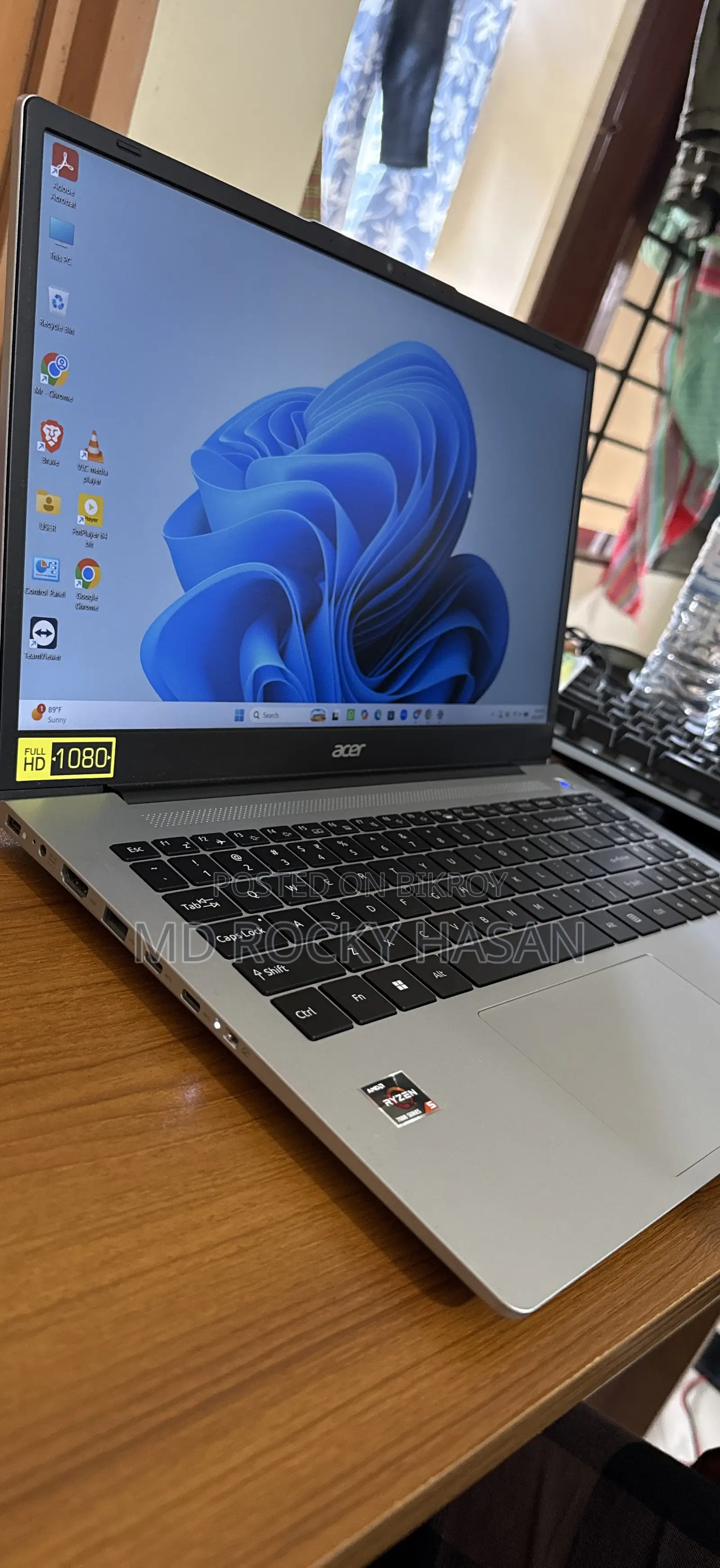 Laptop Acer Aspire 15 8GB AMD Ryzen 5 SSD 512GB