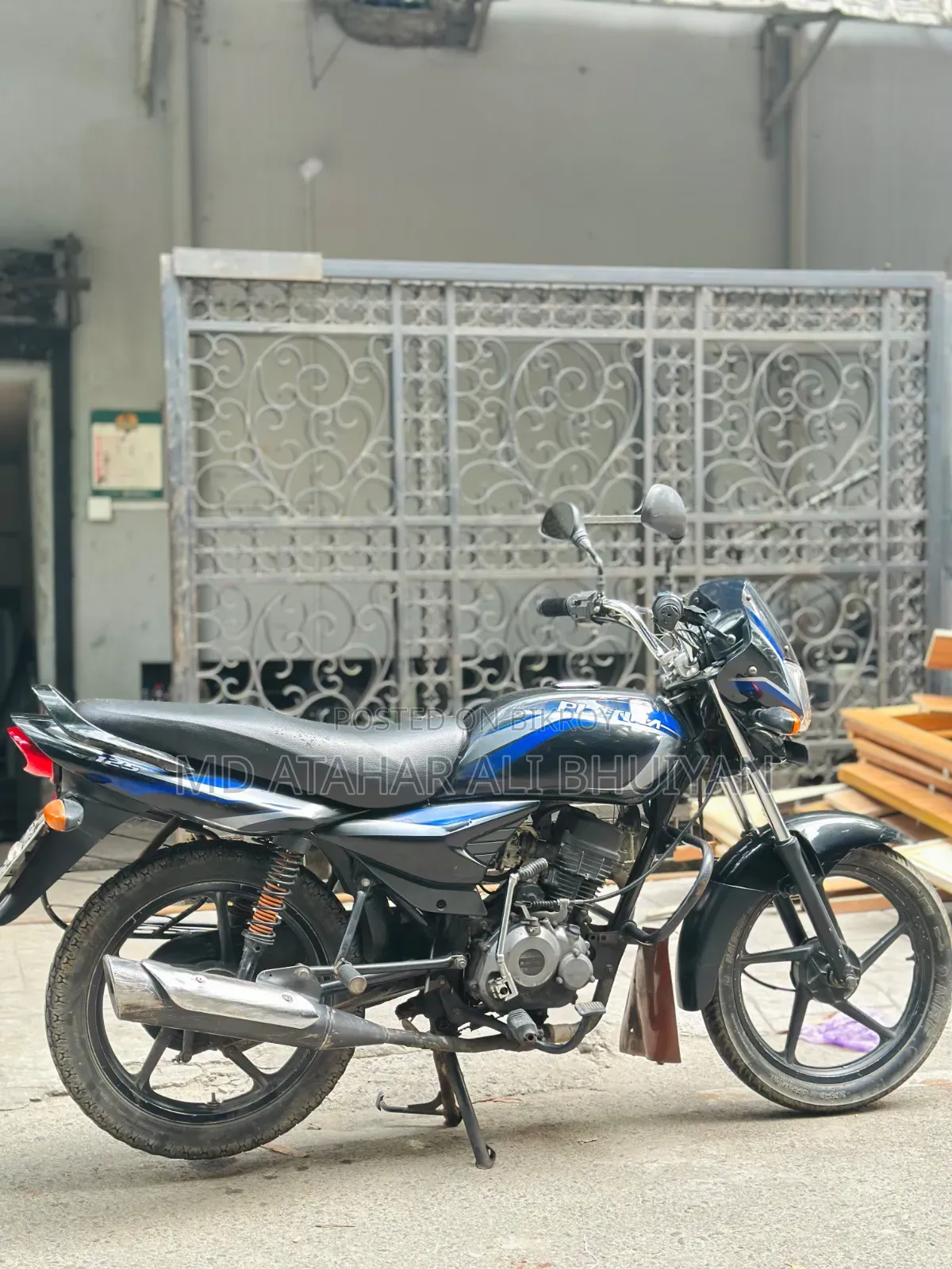 Bajaj Platina 125 2011 Blue