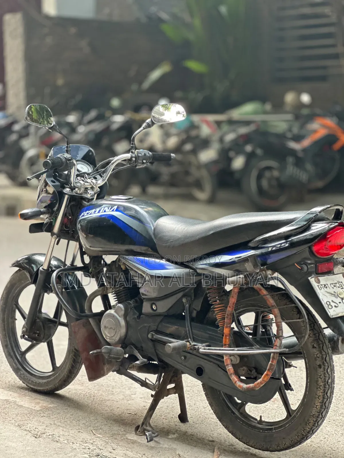 Bajaj Platina 125 2011 Blue