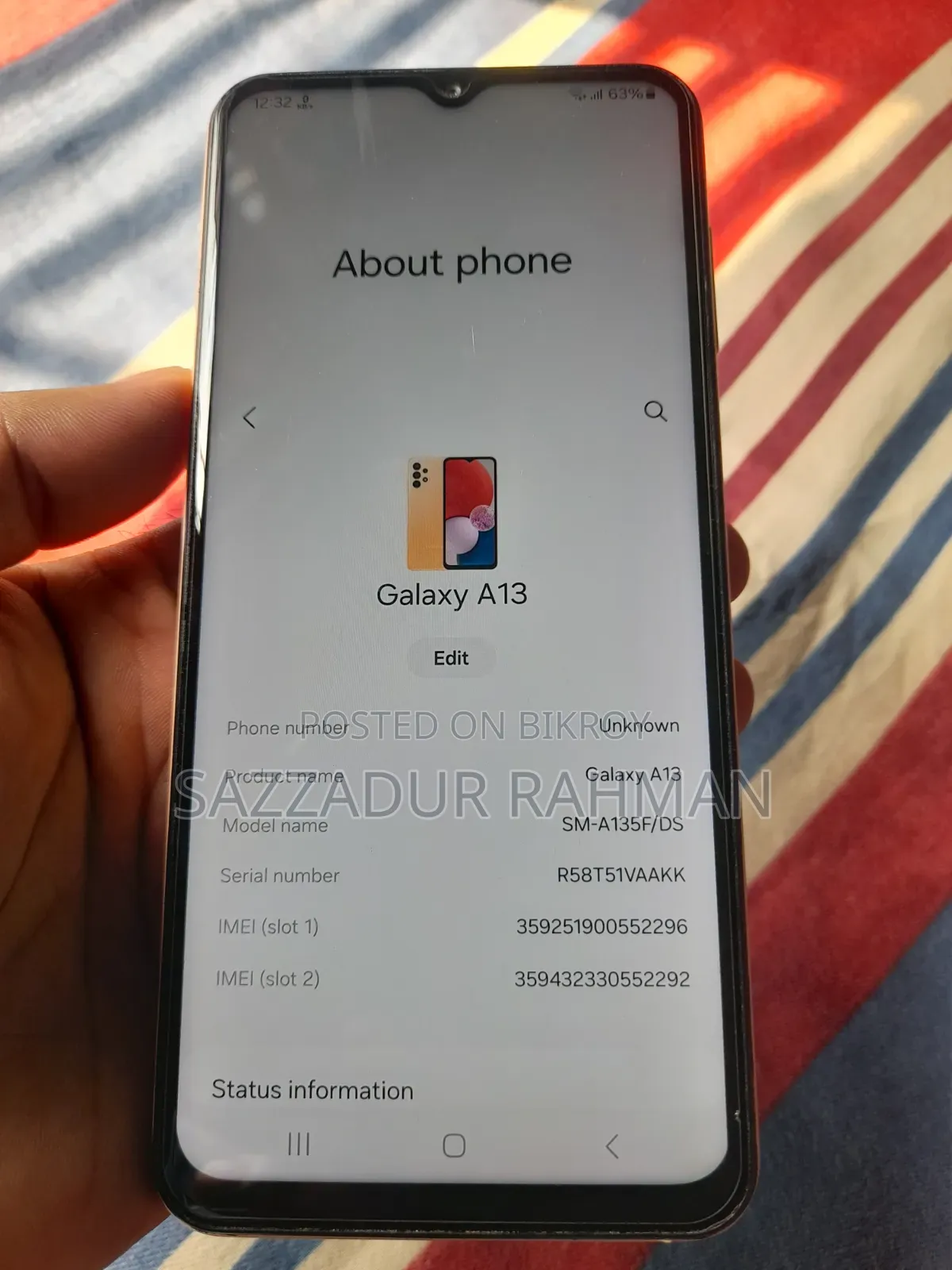 Samsung Galaxy A13 128 GB Pink