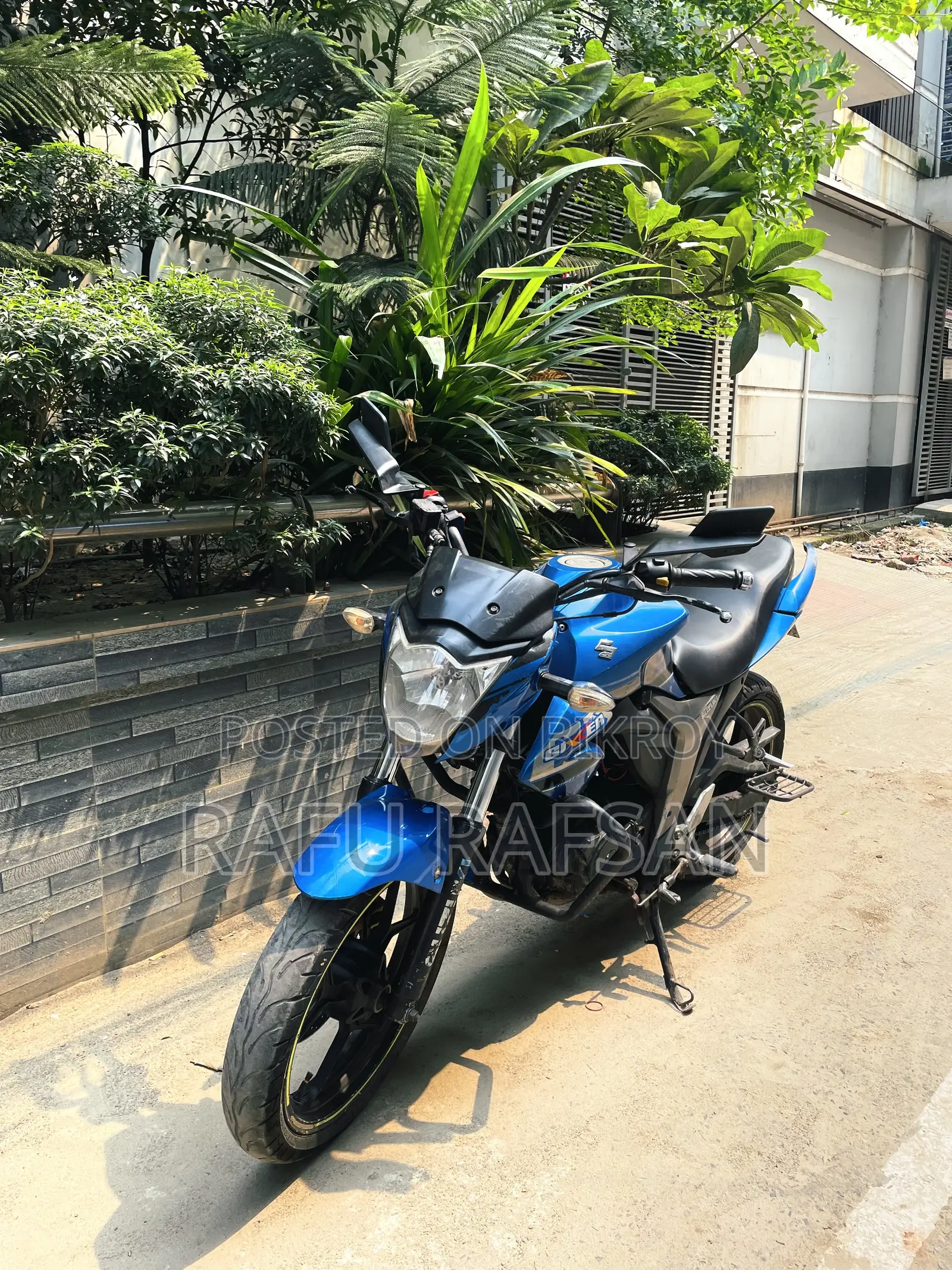 Suzuki Gixxer 2017 Blue