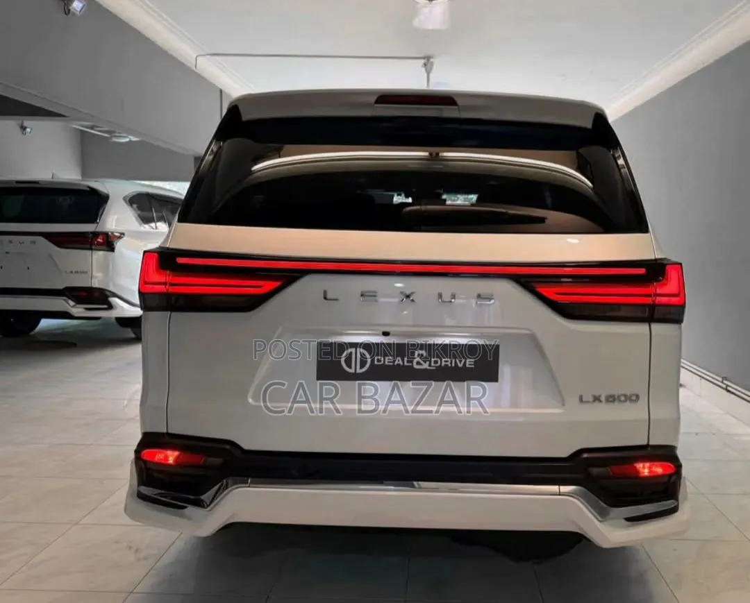 New Lexus LX 600 2025 White