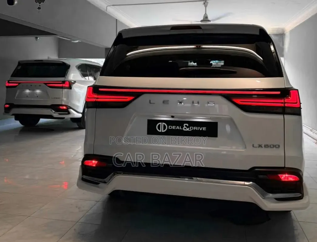 New Lexus LX 600 2025 White