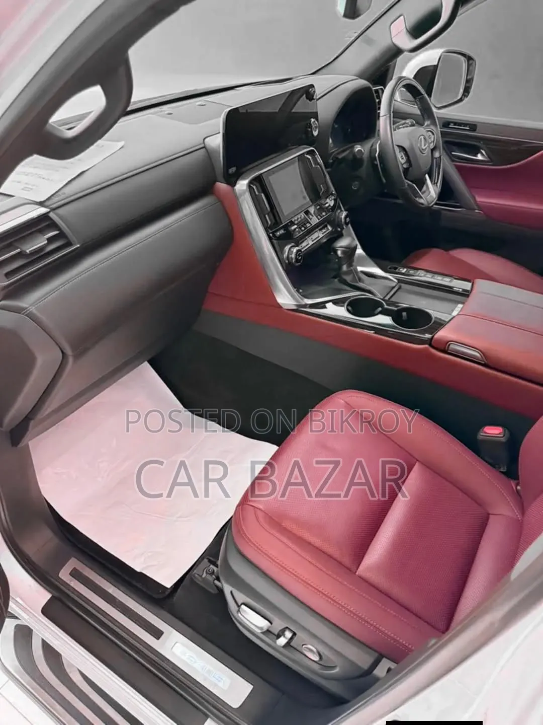 New Lexus LX 600 2025 White