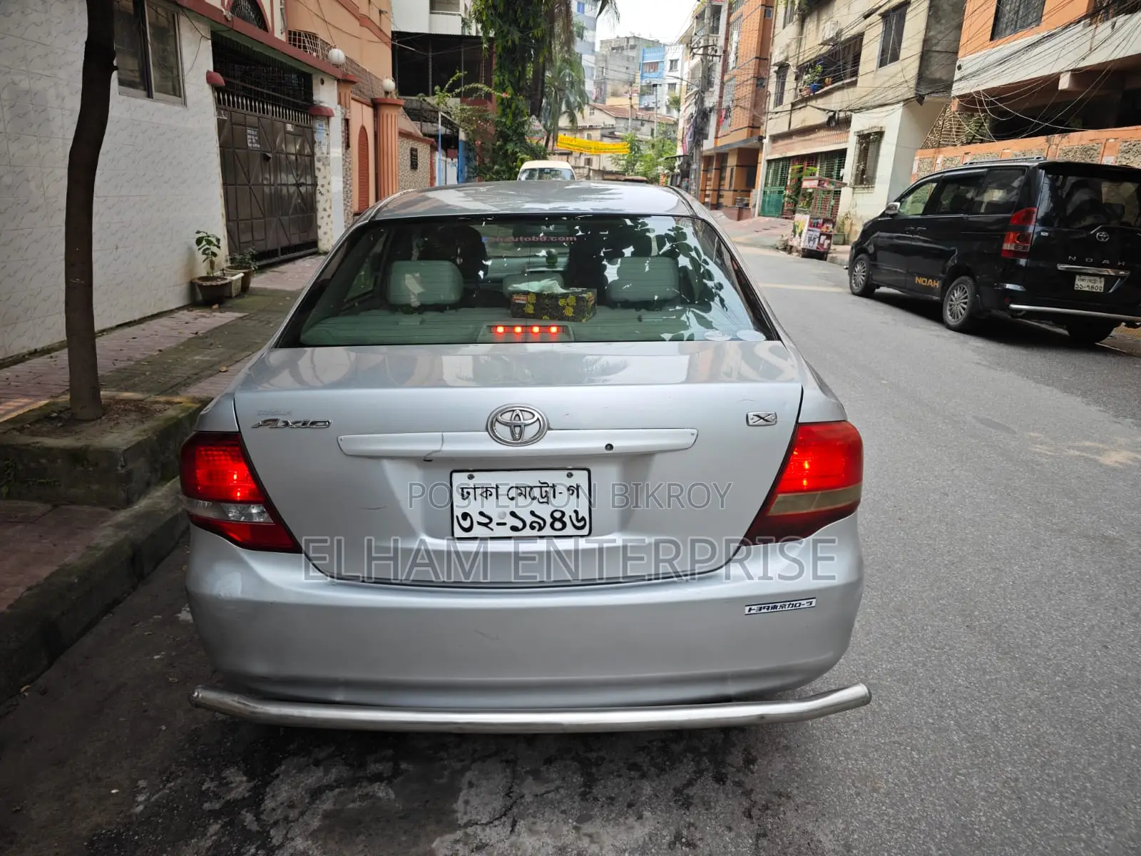 Toyota Axio 1.5 G Two-Wheel Drive 2011 Silver