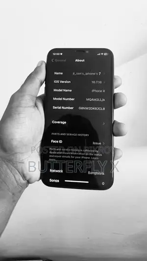 Apple iPhone X 256 GB Black