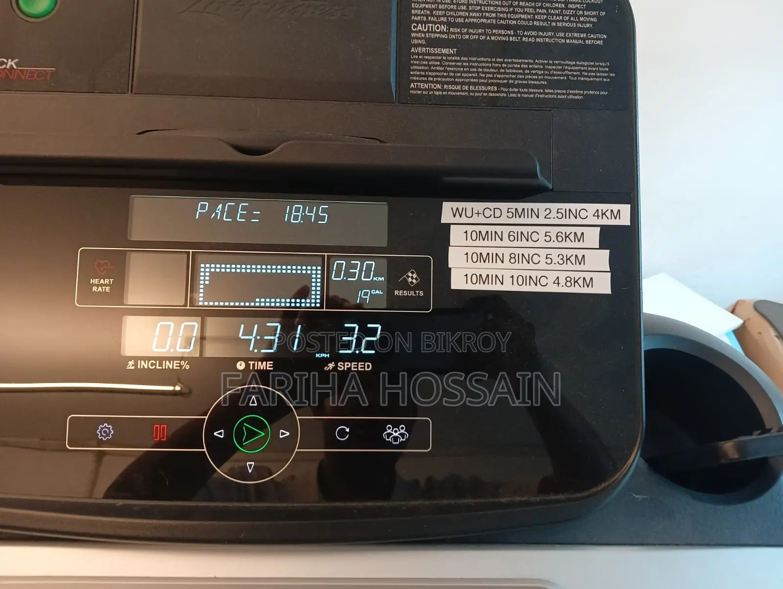Life Fitness Heavy-Duty Treadmill With Track Connect Console