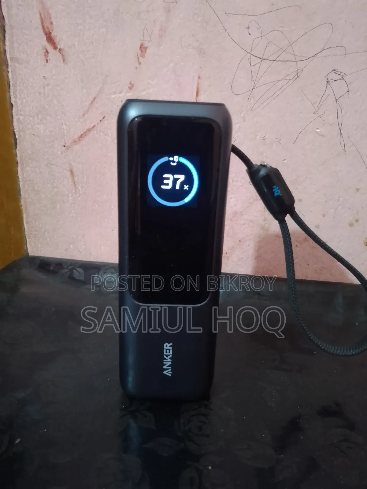 অ্যাঙ্কার ল্যাপটপ পাওয়ার ব্যাংক (২৫কে, ১৬৫ডব্লিউ, বিল্ট-ইন এবং রিট্র্যাক্টেবল ক্যাবল)