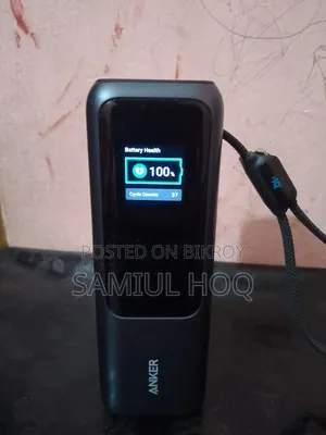 অ্যাঙ্কার ল্যাপটপ পাওয়ার ব্যাংক (২৫কে, ১৬৫ডব্লিউ, বিল্ট-ইন এবং রিট্র্যাক্টেবল ক্যাবল)