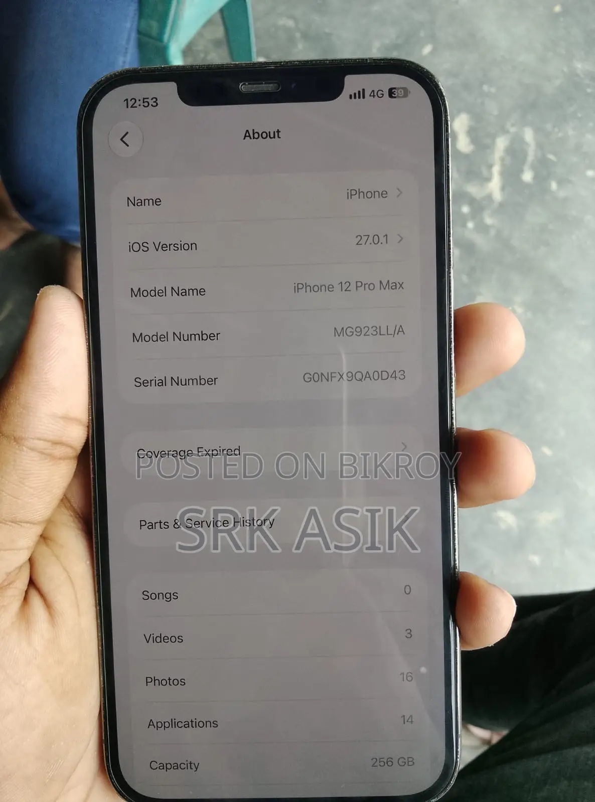 Apple iPhone 12 Pro Max 256 GB Black