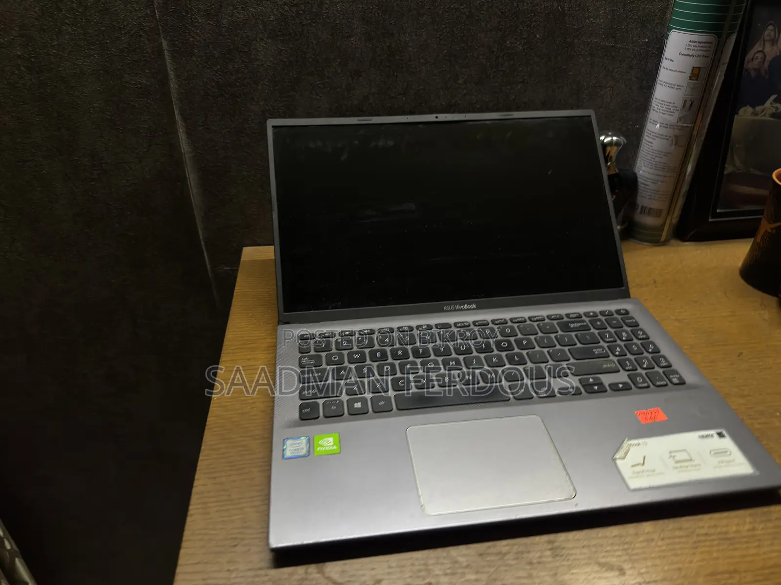 Laptop Asus Vivobook 15 8GB Intel Core i5 HDD+SSD 1T